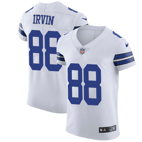 Nike Cowboys #88 Michael Irvin White Men's Stitched NFL Vapor Untouchable Elite Jersey - Click Image to Close